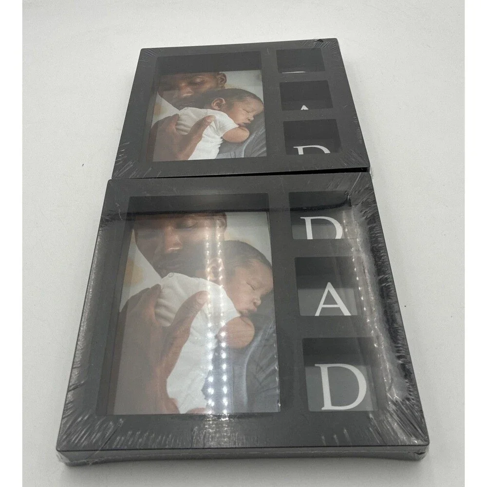 picture frame 5x 1/2x and 3 1/2 lot of 2 dad
